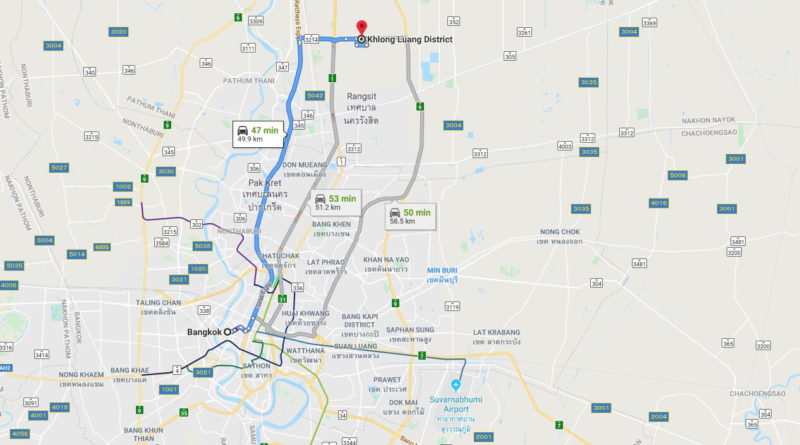 Where is Khlong Luang Located? What Country is Khlong Luang in? Khlong Luang Map