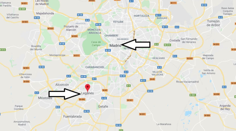 Where is Leganes Located? What Country is Leganes in? Leganes Map