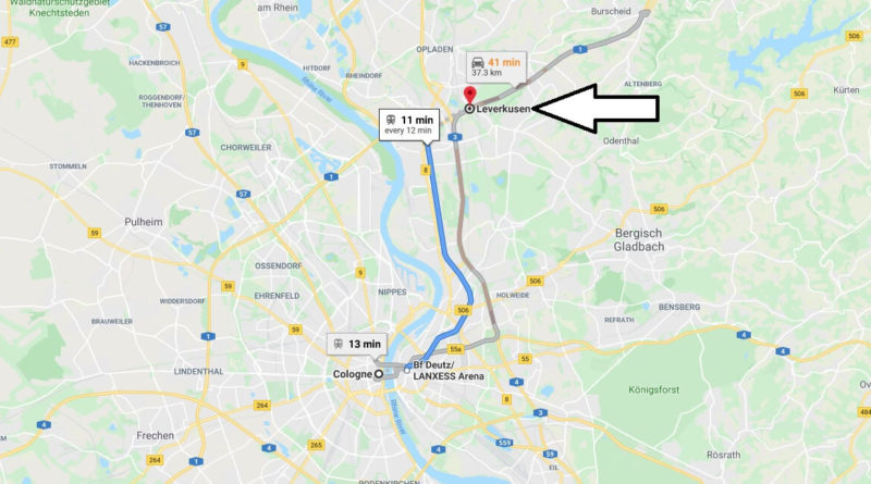 Where is Leverkusen Located? What Country is Leverkusen in? Leverkusen Map