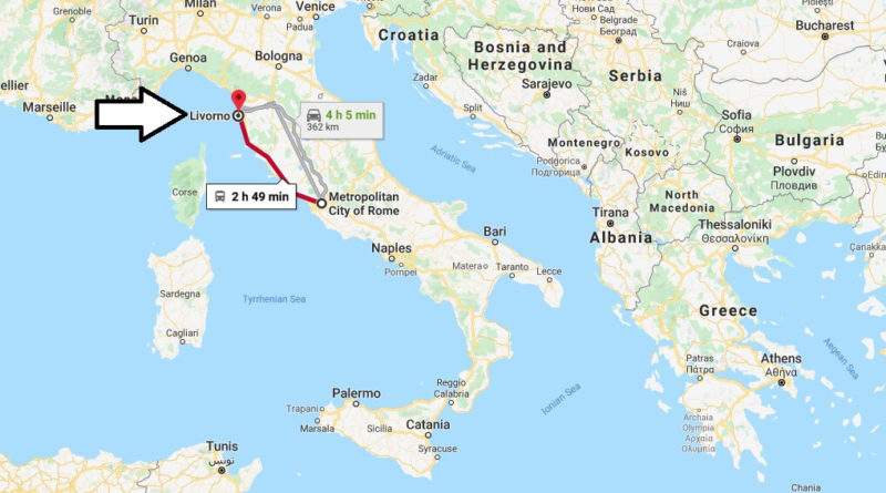 Where is Livorno Located? What Country is Livorno in? Livorno Map