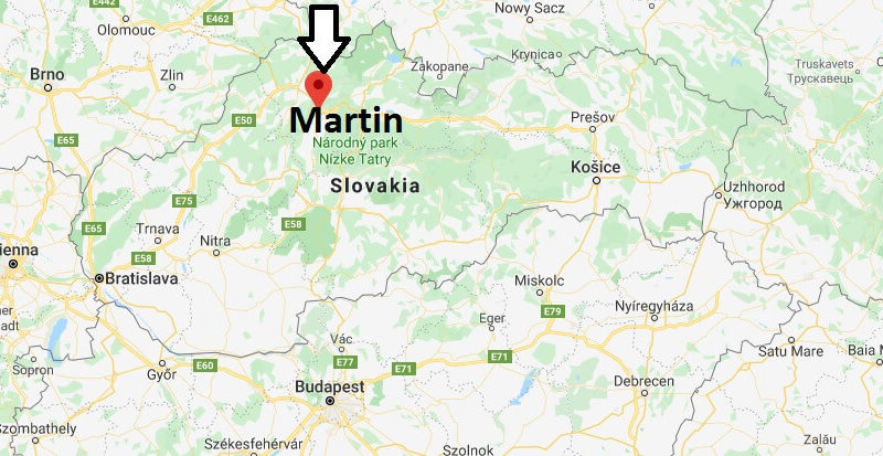 Where is Martin Located? What Country is Martin in? Martin Map