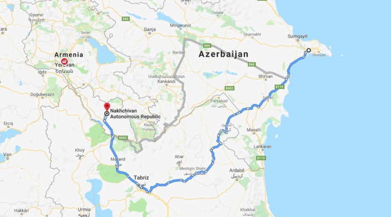 Where is Nakhchivan Located? What Country is Nakhchivan in? Nakhchivan Map
