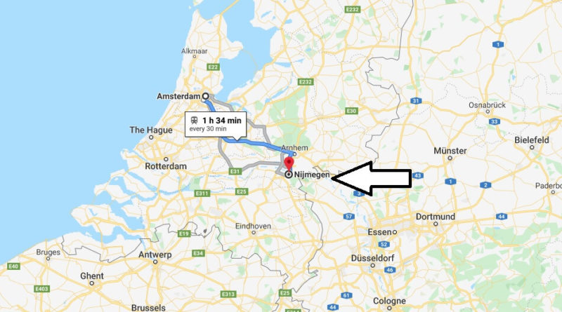 Where is Nijmegen Located? What Country is Nijmegen in? Nijmegen Map