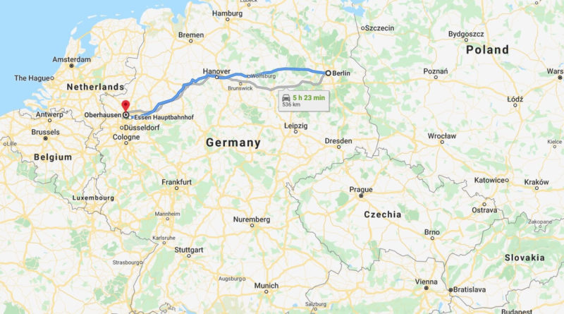 Where is Oberhausen Located? What Country is Oberhausen in? Oberhausen Map