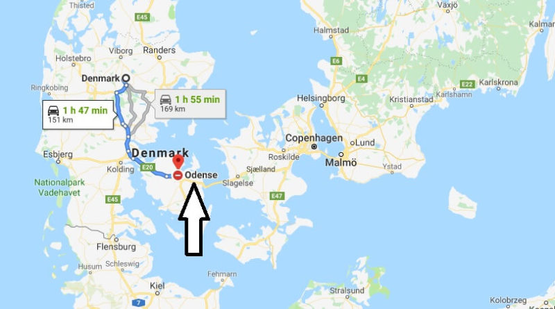 Where is Odense Located? What Country is Odense in? Odense Map
