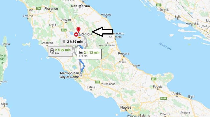 Where is Perugia Located? What Country is Perugia in? Perugia Map