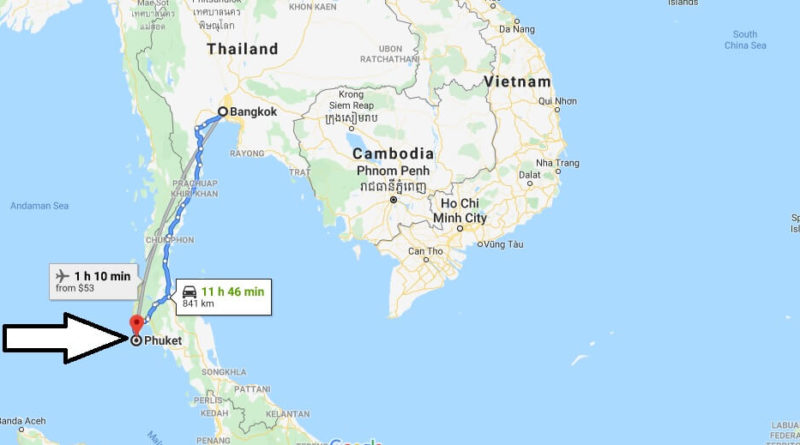 Where is Phuket Located? What Country is Phuket in? Phuket Map