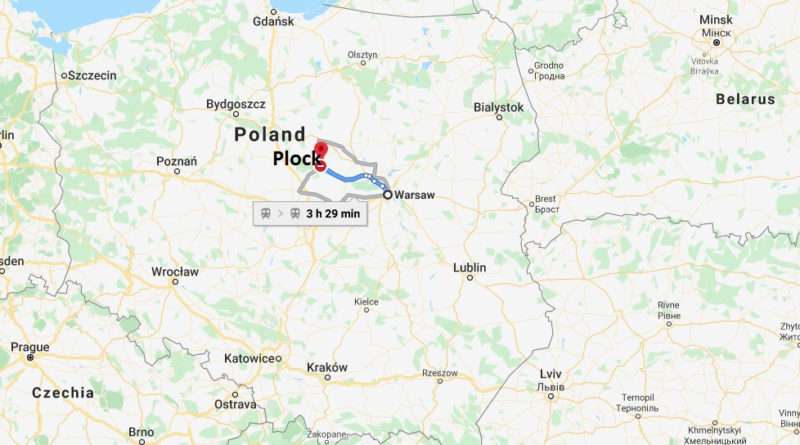 Where is Plock Located? What Country is Plock in? Plock Map