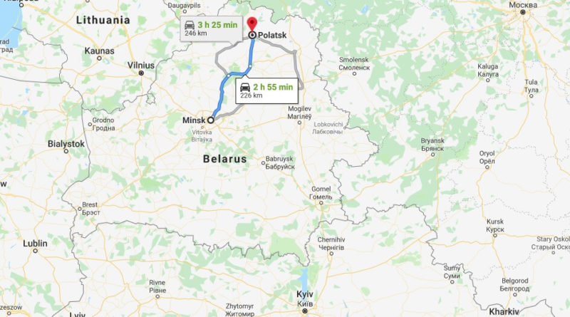 Where is Polatsk Located? What Country is Polatsk in? Polatsk Map