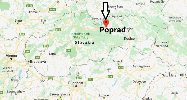 Where is Poprad Located? What Country is Poprad in? Poprad Map