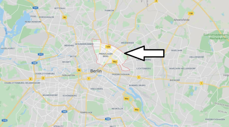 Where is Prenzlauer Berg Bezirk Located? What Country is Prenzlauer Berg Bezirk in? Prenzlauer Berg Bezirk Map