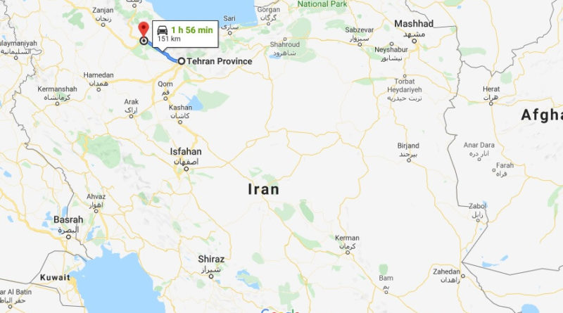 Where is Qazvin Located? What Country is Qazvin in? Qazvin Map