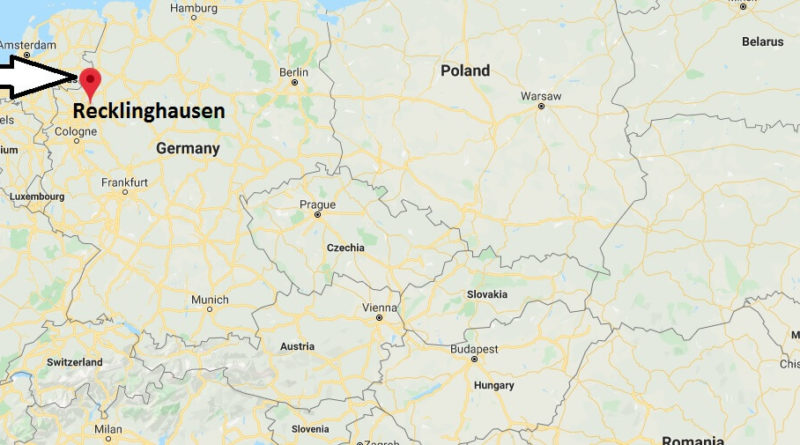 Where is Recklinghausen Located? What Country is Recklinghausen in? Recklinghausen Map
