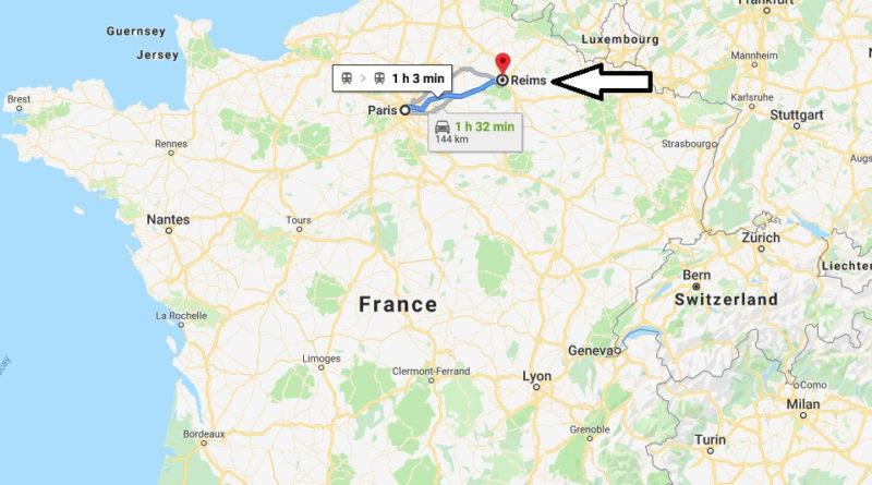 Where is Reims Located? What Country is Reims in? Reims Map