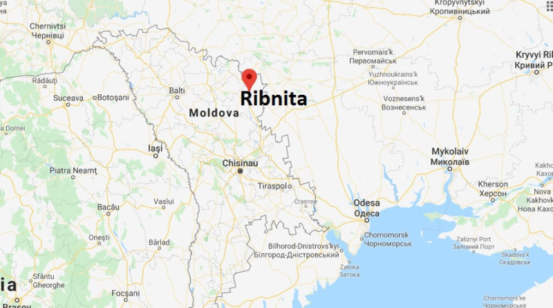 Where is Ribnita Located? What Country is Ribnita in? Ribnita Map