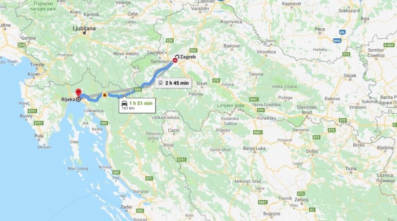 Where is Rijeka Located? What Country is Rijeka in? Rijeka Map