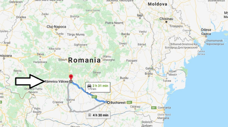 Where is Râmnicu Vâlcea Located? What Country is Râmnicu Vâlcea in? Râmnicu Vâlcea Map