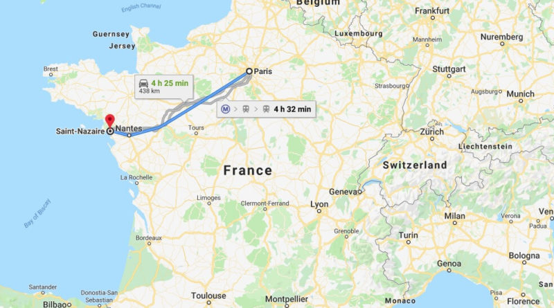 Where is Saint-Nazaire Located? What Country is Saint-Nazaire in? Saint-Nazaire Map