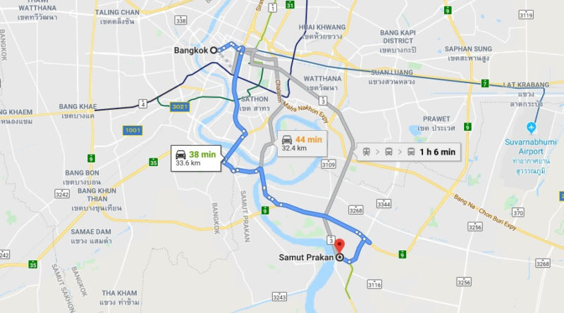 Where is Samut Prakan Located? What Country is Samut Prakan in? Samut Prakan Map