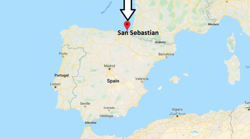 Where is San Sebastian Located? What Country is San Sebastian in? San Sebastian Map