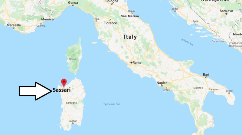 Where is Sassari Located? What Country is Sassari in? Sassari Map