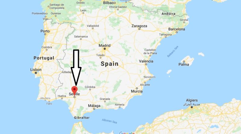 Where is Seville Located? What Country is Seville in? Seville Map