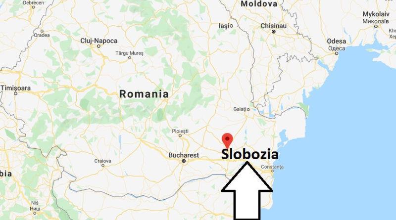Where is Slobozia Located What Country is Slobozia in Slobozia Map