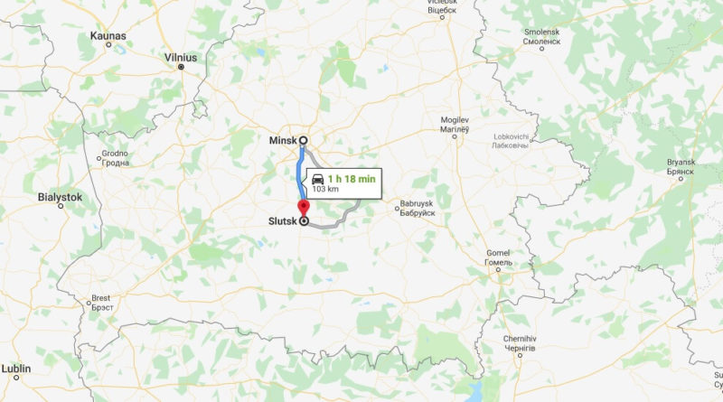 Where is Slutsk Located? What Country is Slutsk in? Slutsk Map