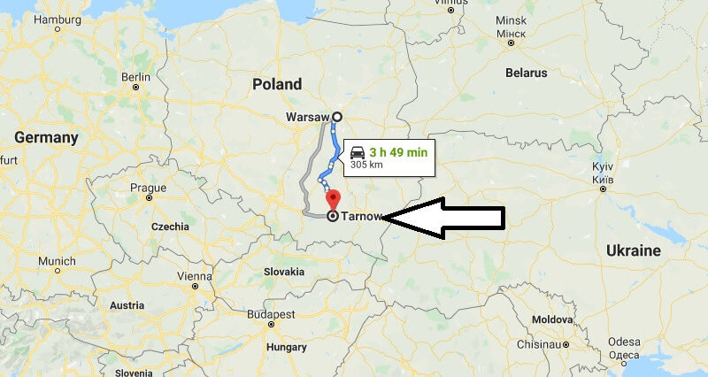 Where is Tarnow Located? What Country is Tarnow in? Tarnow Map