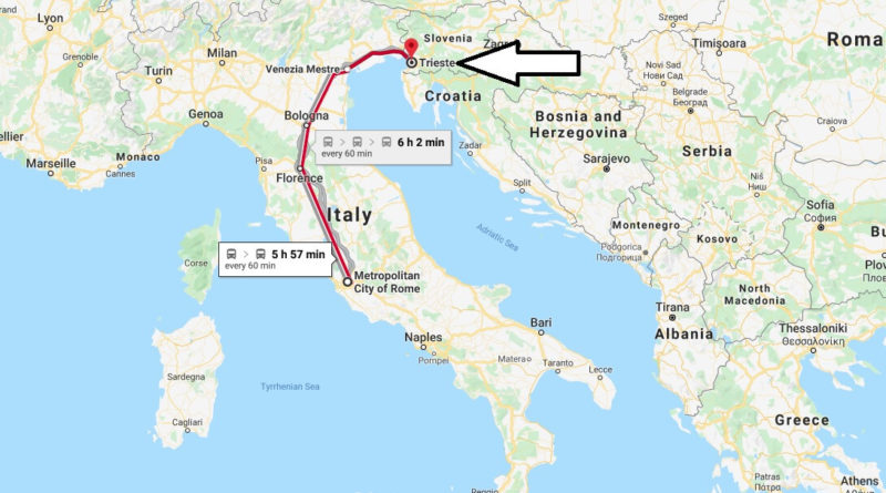 Where is Trieste Located? What Country is Trieste in? Trieste Map