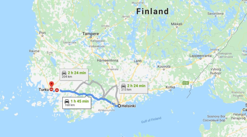 Where is Turku Located? What Country is Turku in? Turku Map