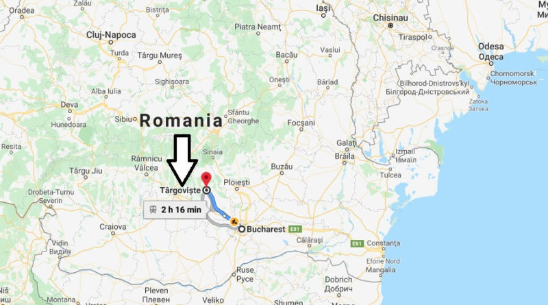 Where is Târgoviște Located? What Country is Târgoviște in? Târgoviște Map