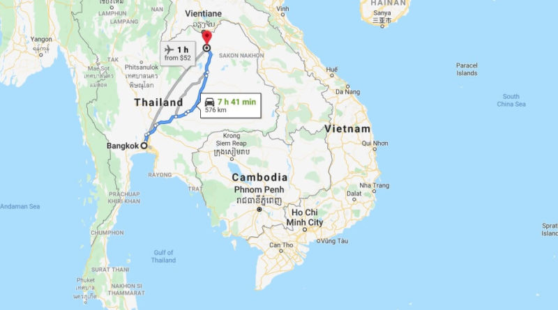 Where is Udon Thani Located? What Country is Udon Thani in? Udon Thani Map