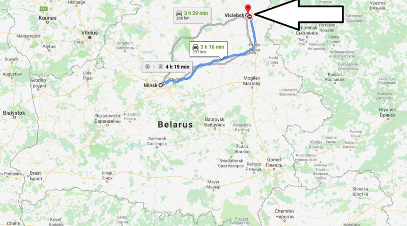 Where is Vitebsk Located? What Country is Vitebsk in? Vitebsk Map