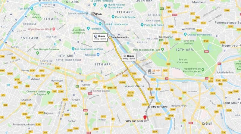 Where is Vitry-sur-Seine Located? What Country is Vitry-sur-Seine in? Vitry-sur-Seine Map