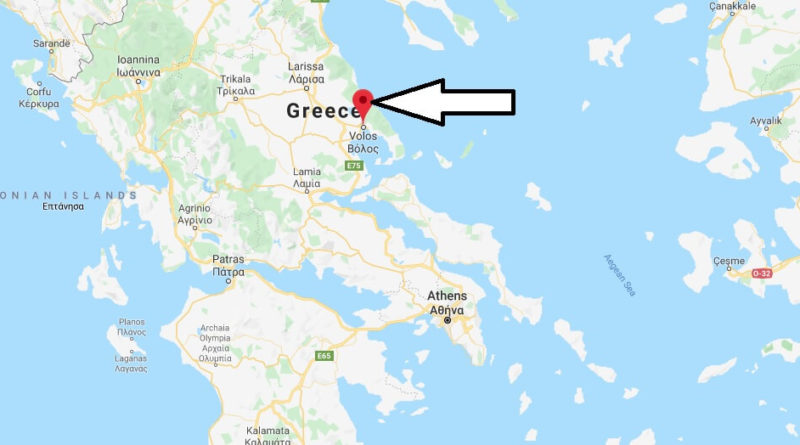 Where is Volos Located? What Country is Volos in? Volos Map