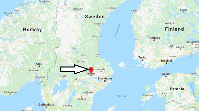 Where is Västerås Located? What Country is Västerås in? Västerås Map