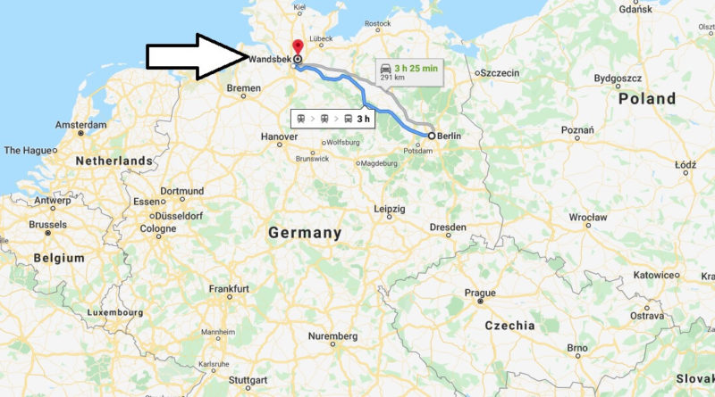 Where is Wandsbek Located? What Country is Wandsbek in? Wandsbek Map