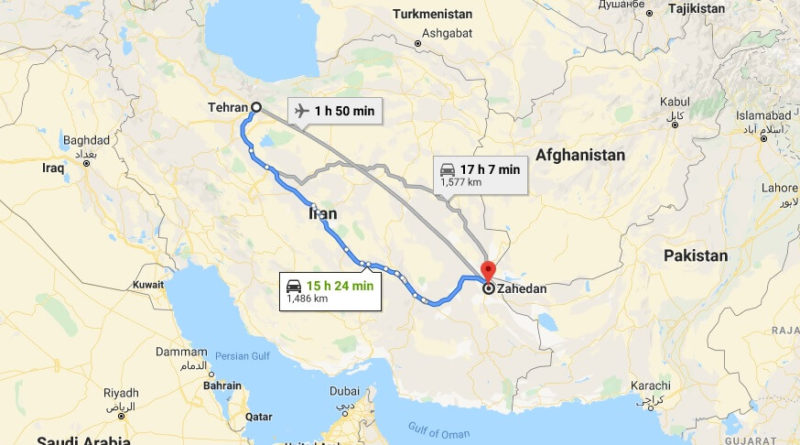 Where is Zahedan Located? What Country is Zahedan in? Zahedan Map