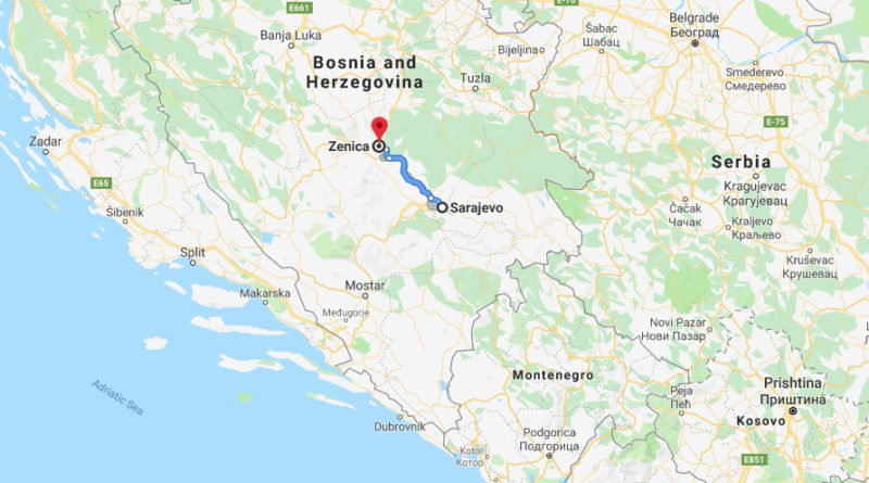 Where is Zenica Located? What Country is Zenica in? Zenica Map