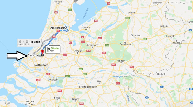 Where is Zoetermeer Located? What Country is Zoetermeer in? Zoetermeer Map