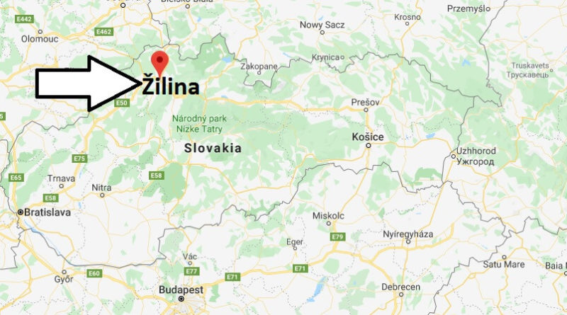 Where is Žilina Located? What Country is Žilina in? Žilina Map