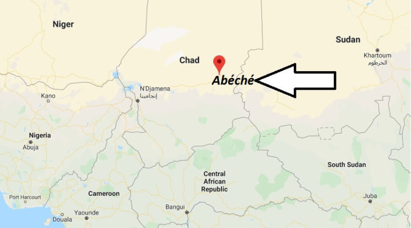 Where is Abéché Located? What Country is Abéché in? Abéché Map