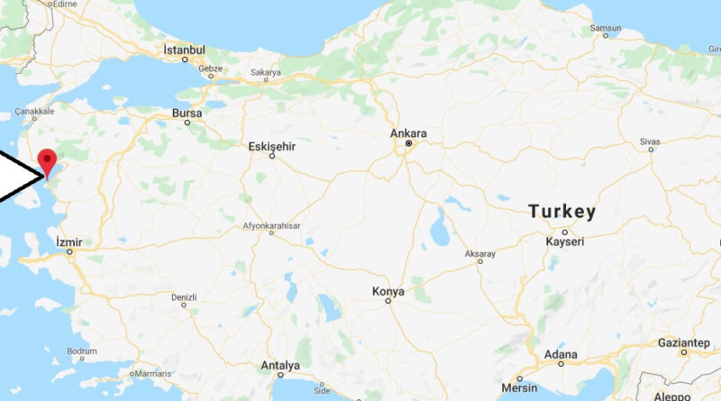 Where is Ayvalik Located? What Country is Ayvalik in? Ayvalik Map