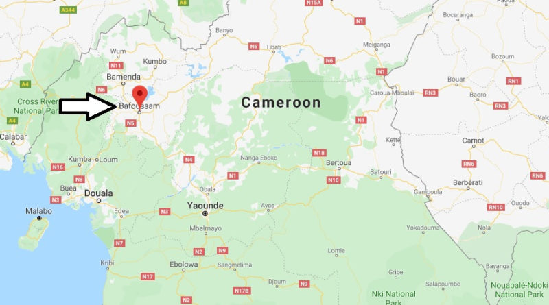 Where is Bafoussam Located? What Country is Bafoussam in? Bafoussam Map