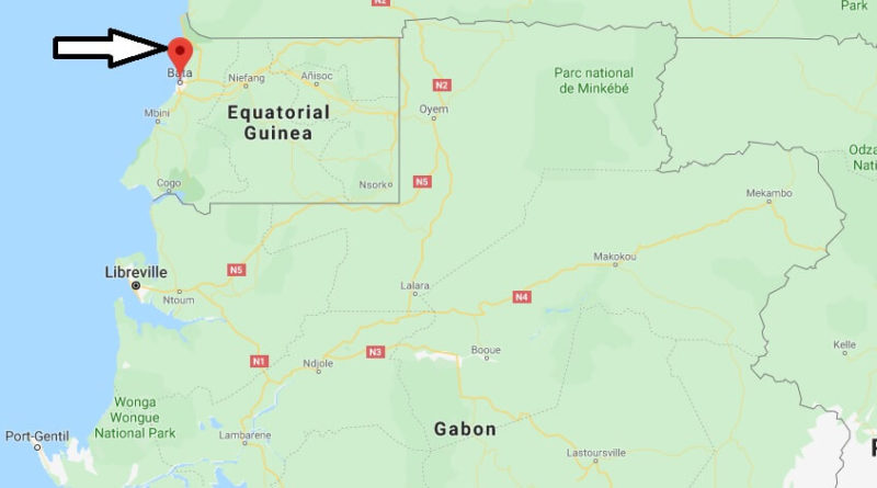 Where is Bata, Equatorial Guinea Located? What Country is Bata in? Bata Map