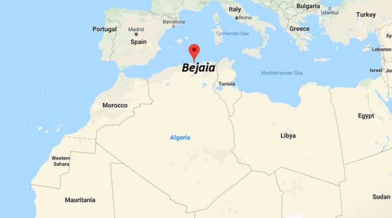 Where is Bejaia Located? What Country is Bejaia in? Bejaia Map