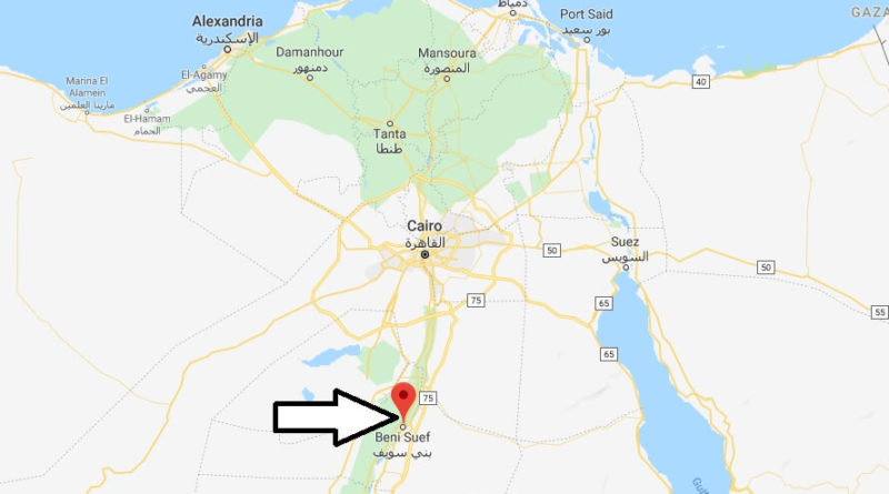 Where is Beni Suef Located? What Country is Beni Suef in? Beni Suef Map
