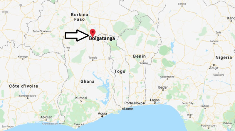 Where is Bolgatanga Located? What Country is Bolgatanga in? Bolgatanga Map