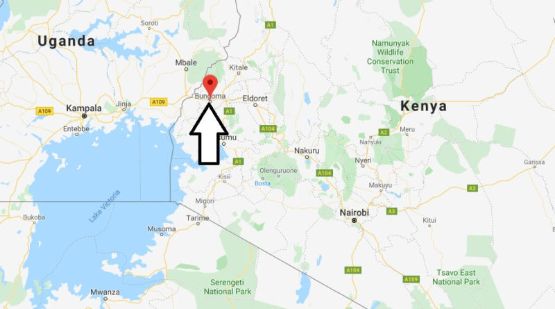Where is Bungoma Located? What Country is Bungoma in? Bungoma Map